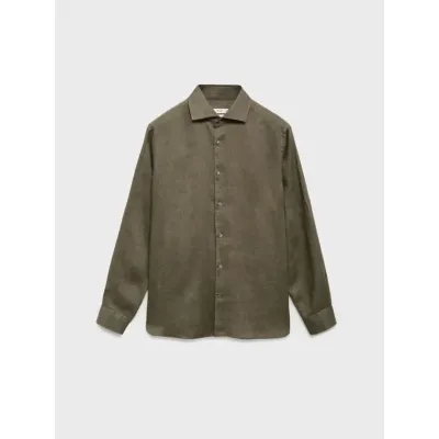 Men's Linen Casual Shirt