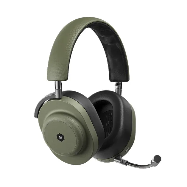 Over-Ear Wireless Headphones, Green, view 4